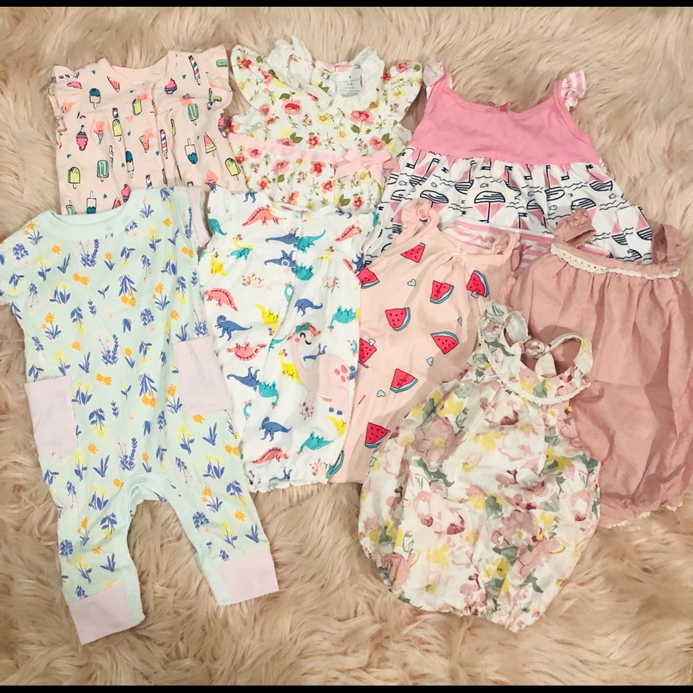 Baby Girl Rompers Bundle